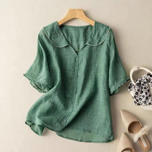 Adele | Linen Blouse™