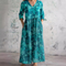 Deep blue-green