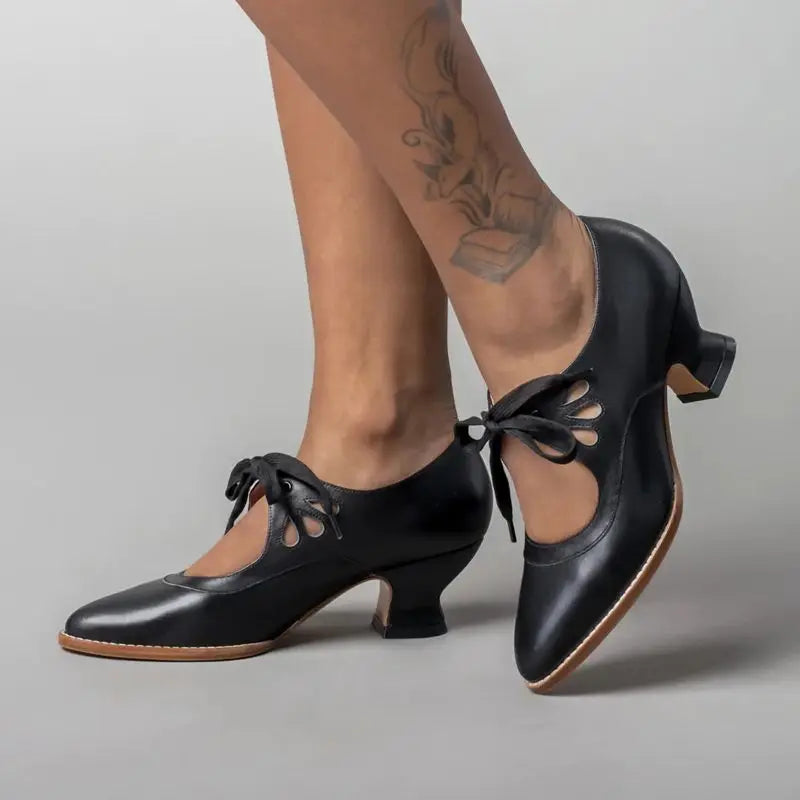 Angela | Orthopedic Leather Heeled Sandals™