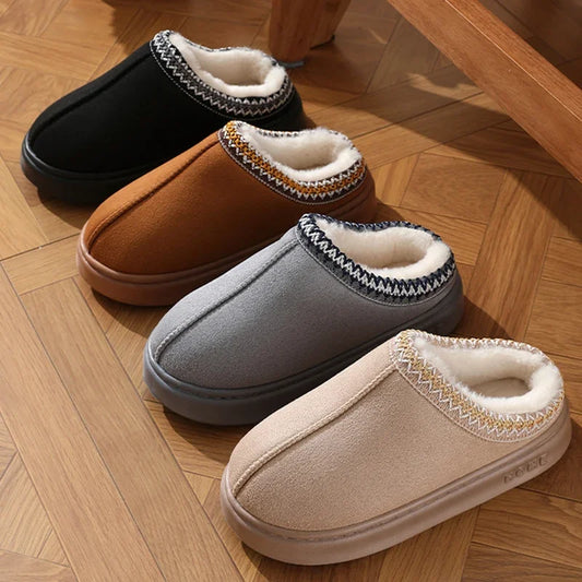 Chloe | Fluffy Platform Slippers™