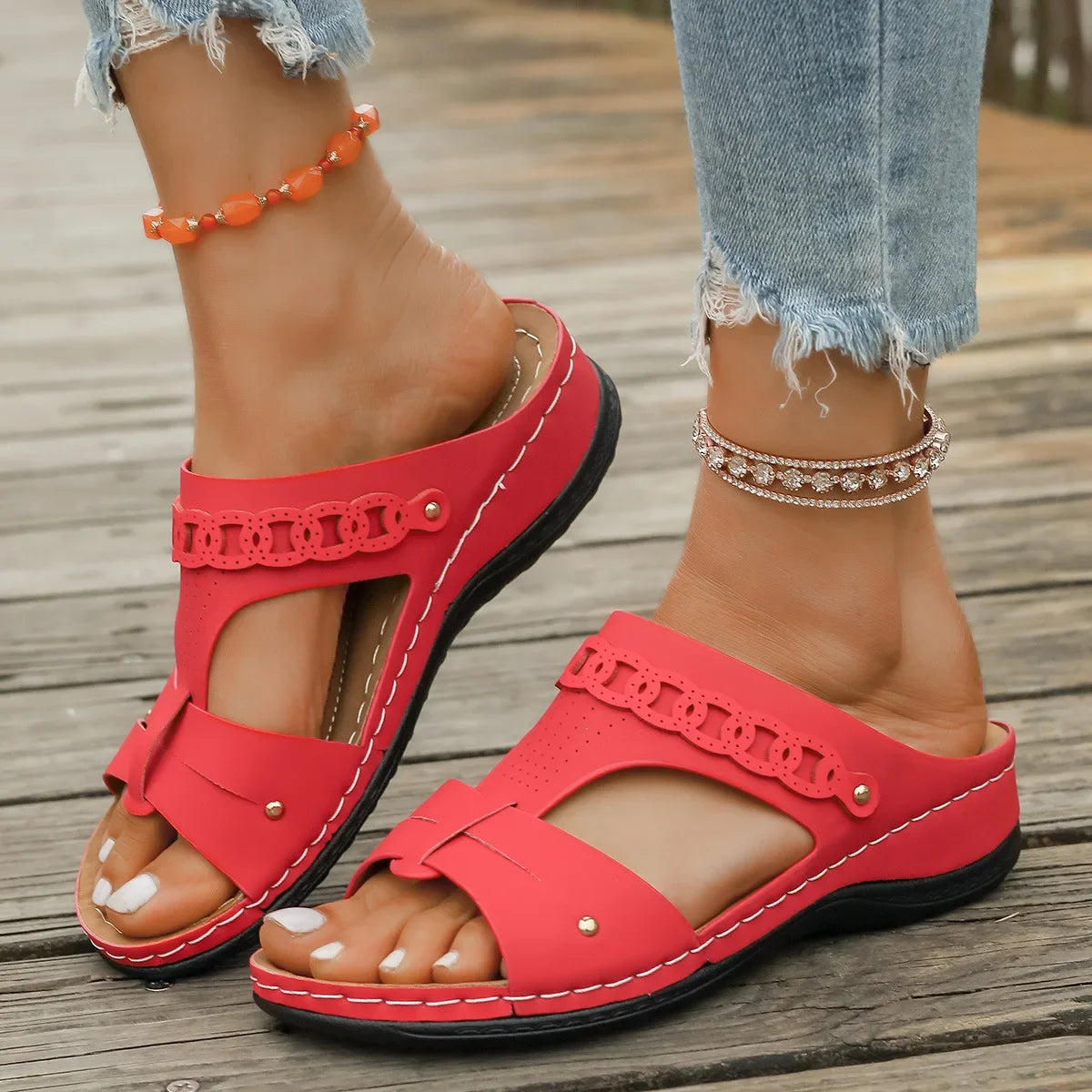 Solina | Orthopedic Beach Rubber Sandals™