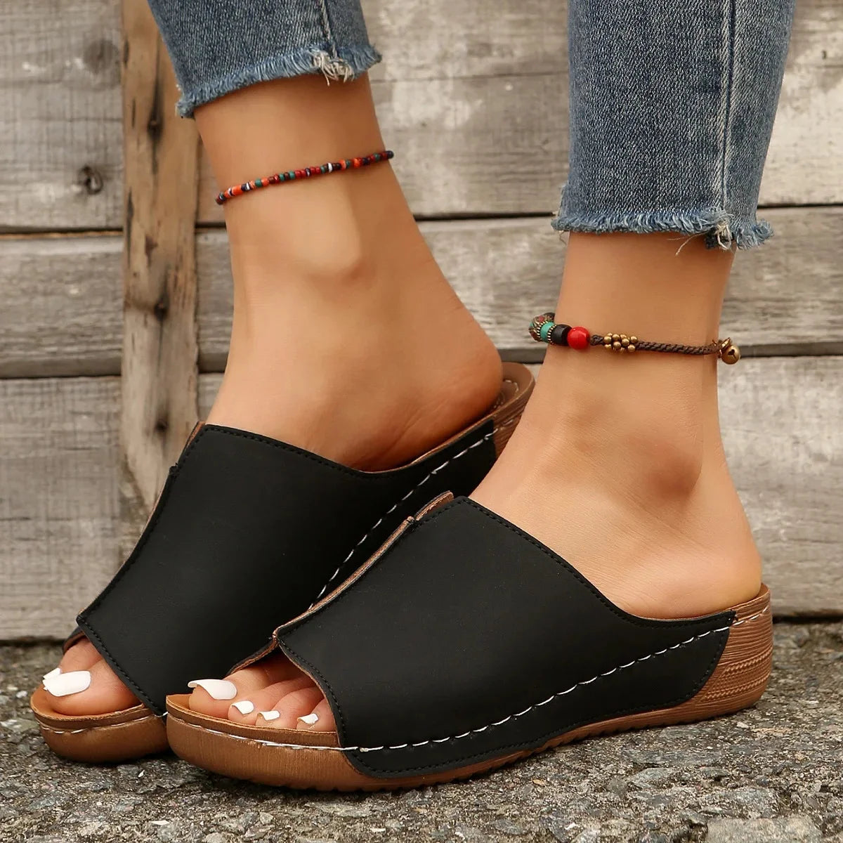 Ravyne | Orthopedic Knid Slip-On Sandals™