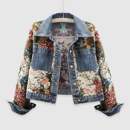 Georgia | Amoretti Blossom Denim Jacket™