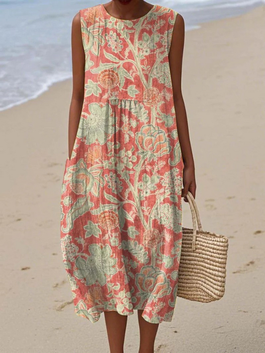 Raya - Casual Midi Dress for Everyday Wear