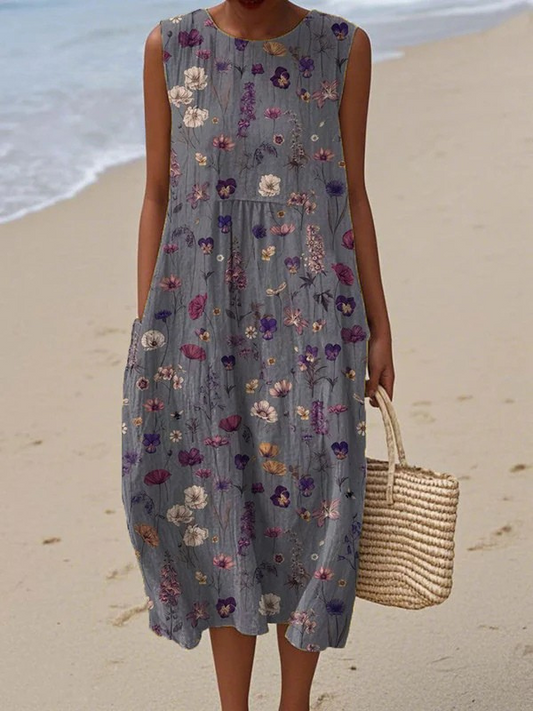 Sera - Casual Midi Dress for Everyday Wear