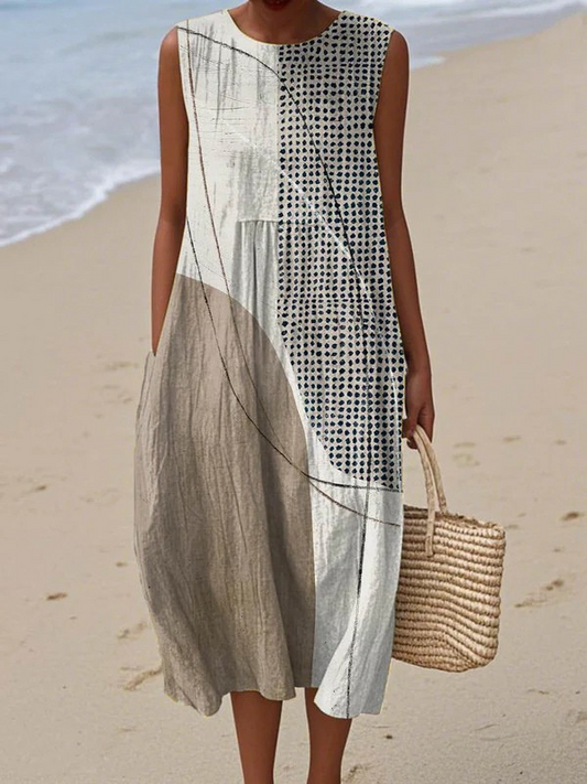 Nova - Casual Midi Dress for Everyday Wear