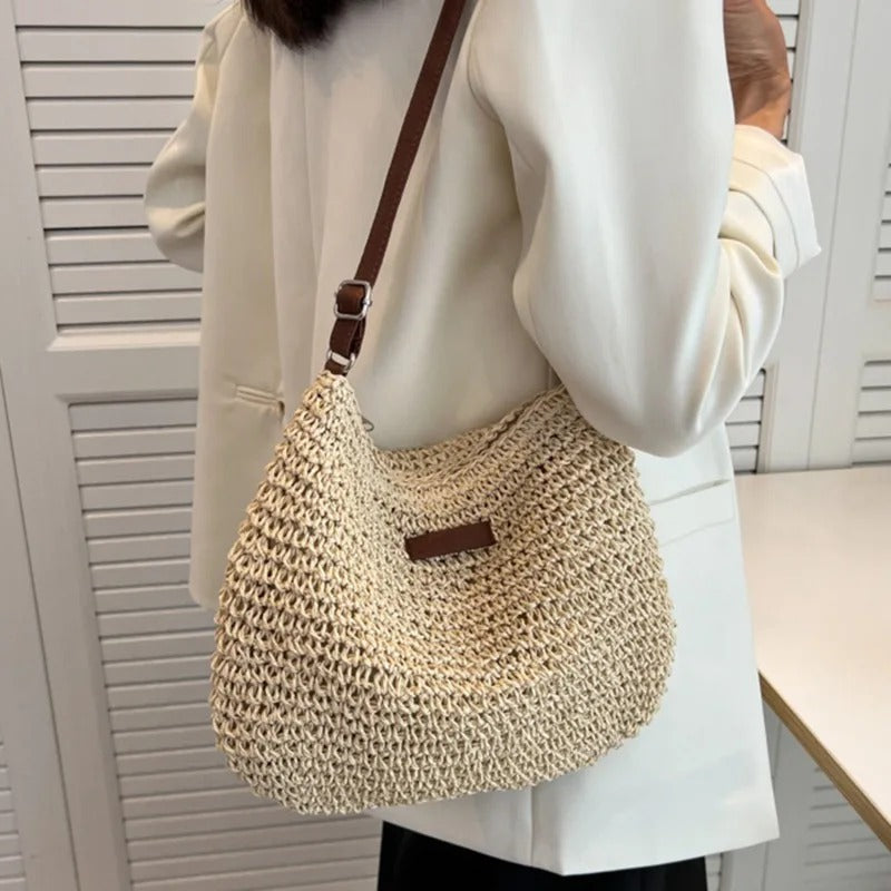 Helena | Straw shoulder bag™
