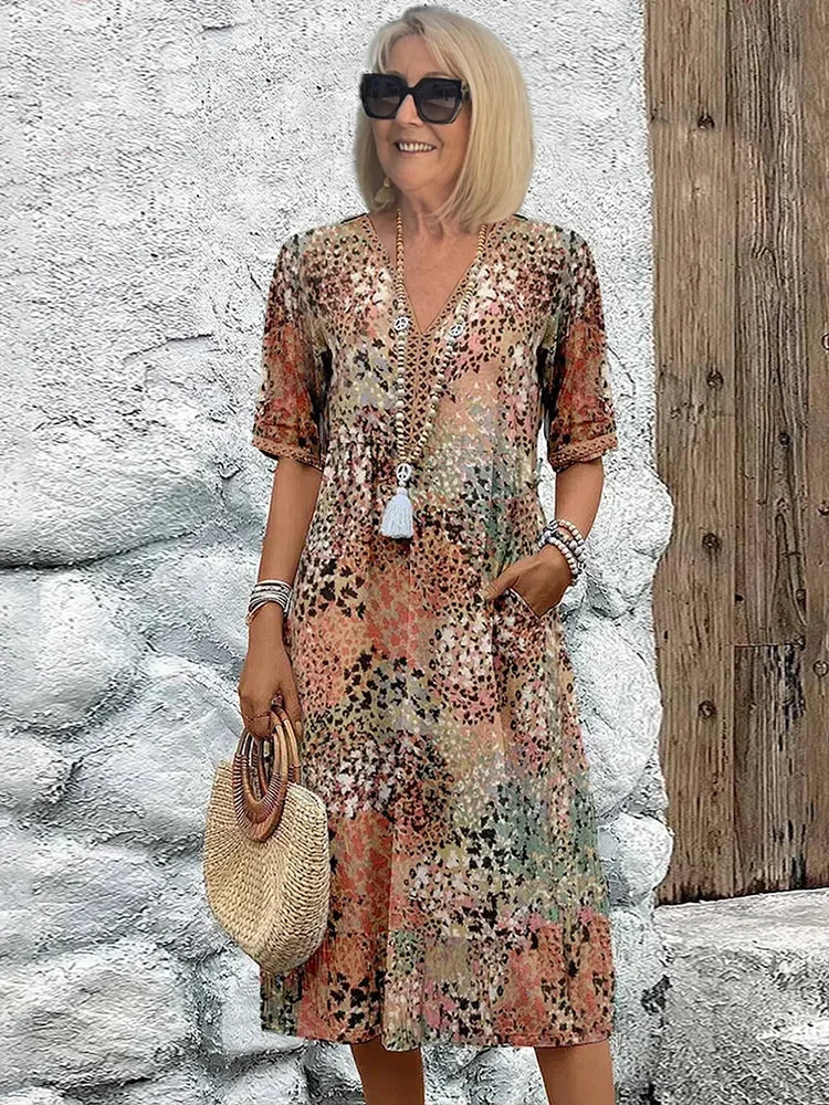 Harper | Vibrant Mid Length Dress™