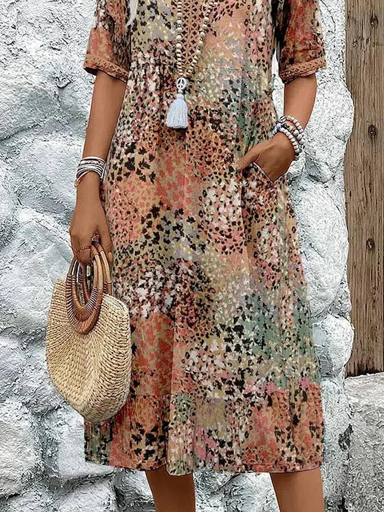 Harper | Vibrant Mid Length Dress™
