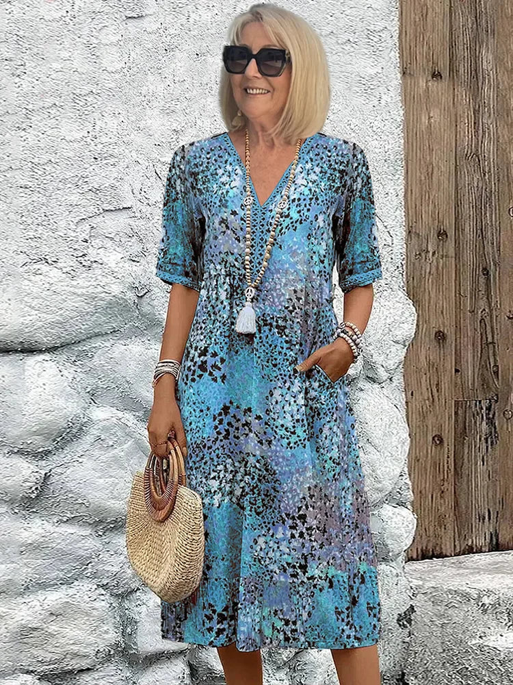 Harper | Vibrant Mid Length Dress™