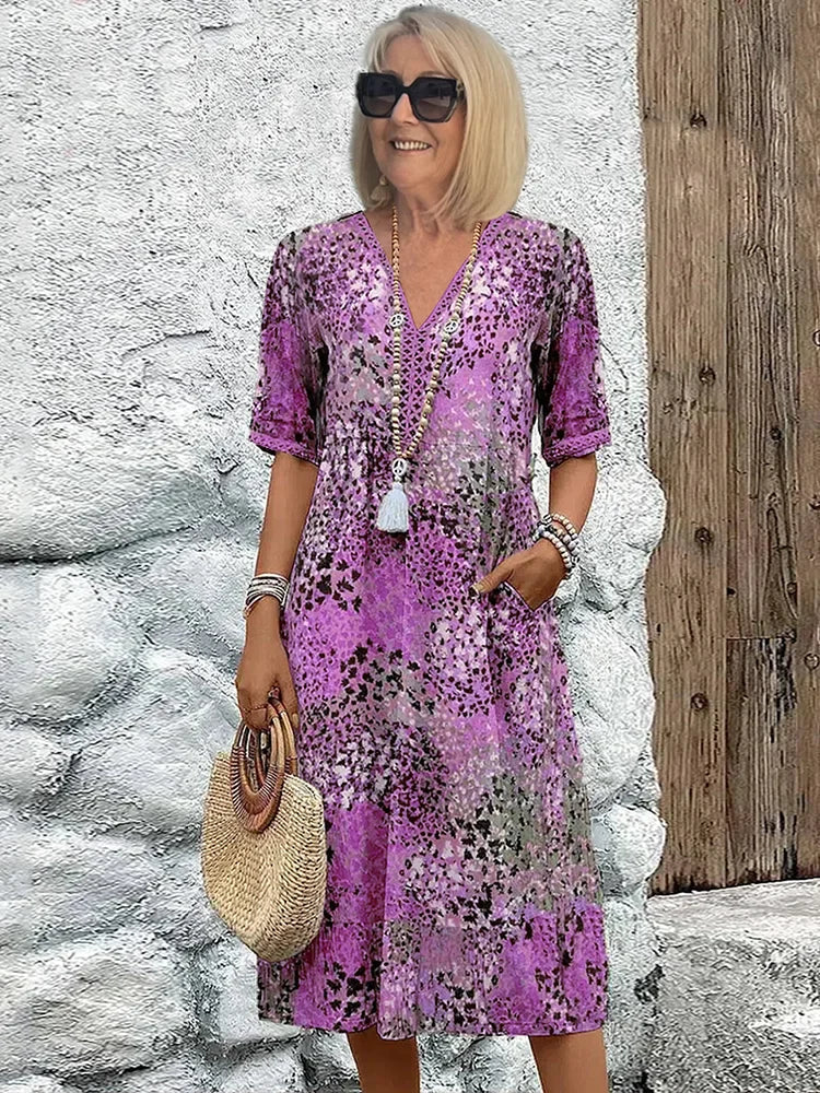 Harper | Vibrant Mid Length Dress™