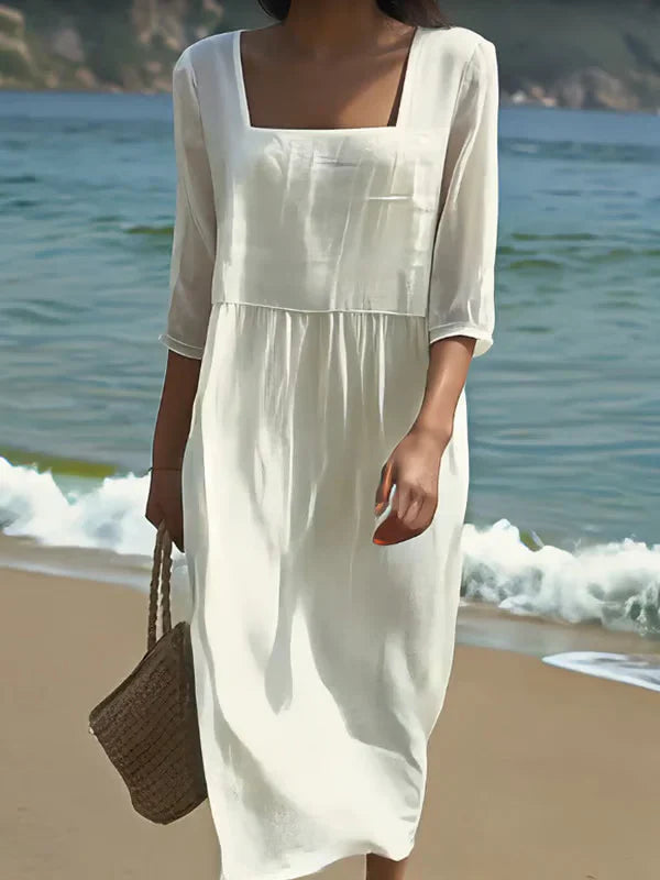 Lunelle | Casual Linen Dress™