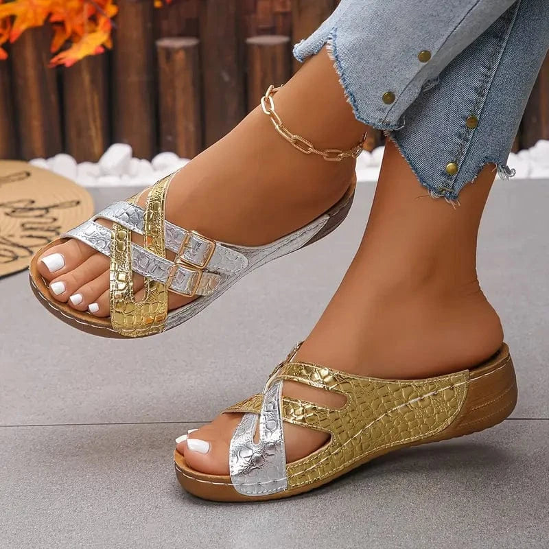 Deniza | ShineStep Luxe Slippers™