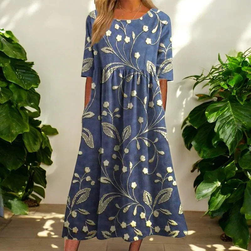 Eloura | Kharen Bloom Midi Dress™