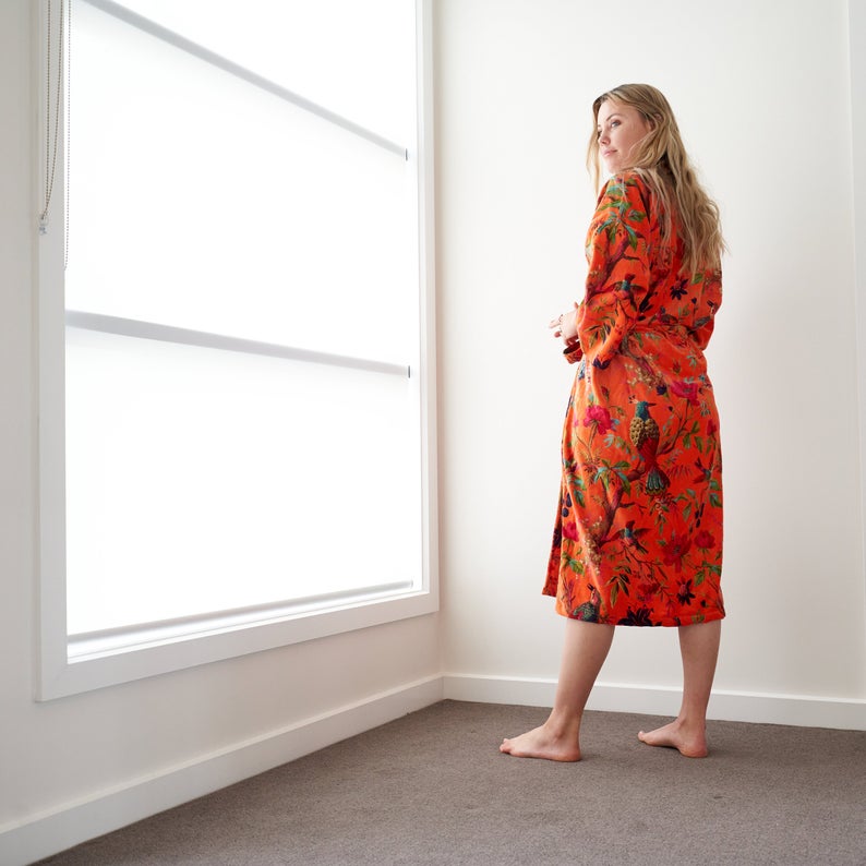 Frida | Floral Velvet Kimono™