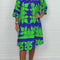 Green and Navy Blue